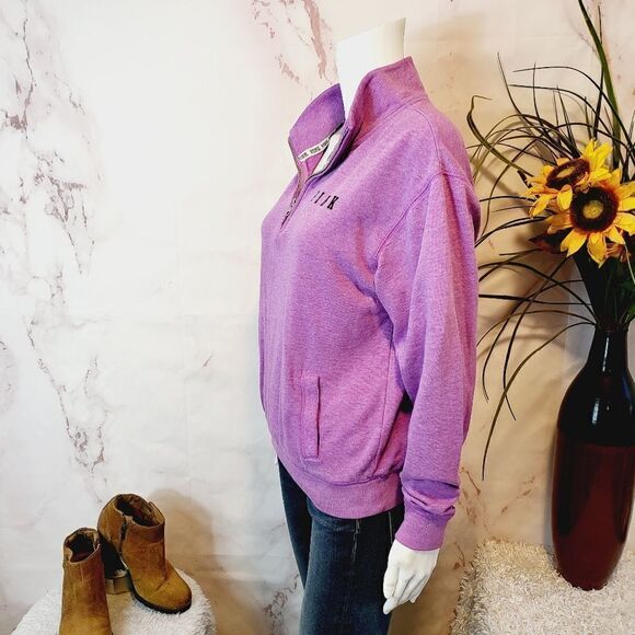 Pink Victoria's Secret purple lavender pullover sweatshirt - Picture 4 of 7
